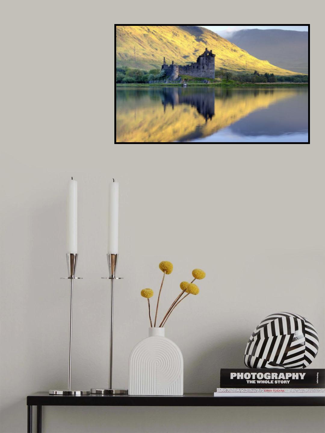 A golden castle Poster och Canvastavla