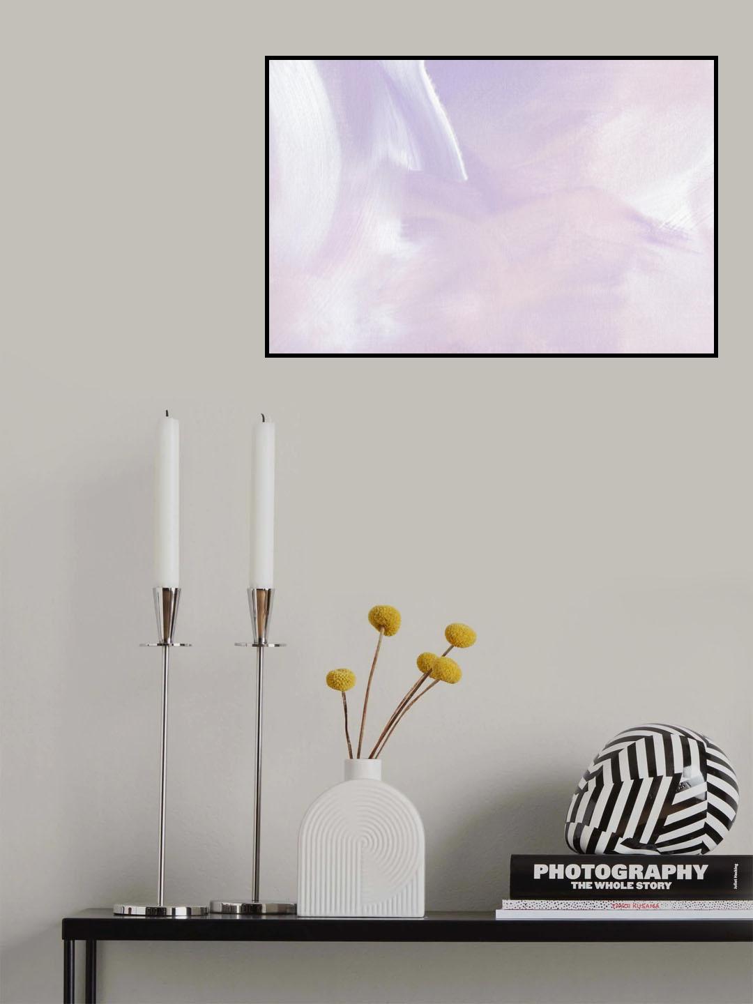 Pastel Flow No 4 Poster och Canvastavla