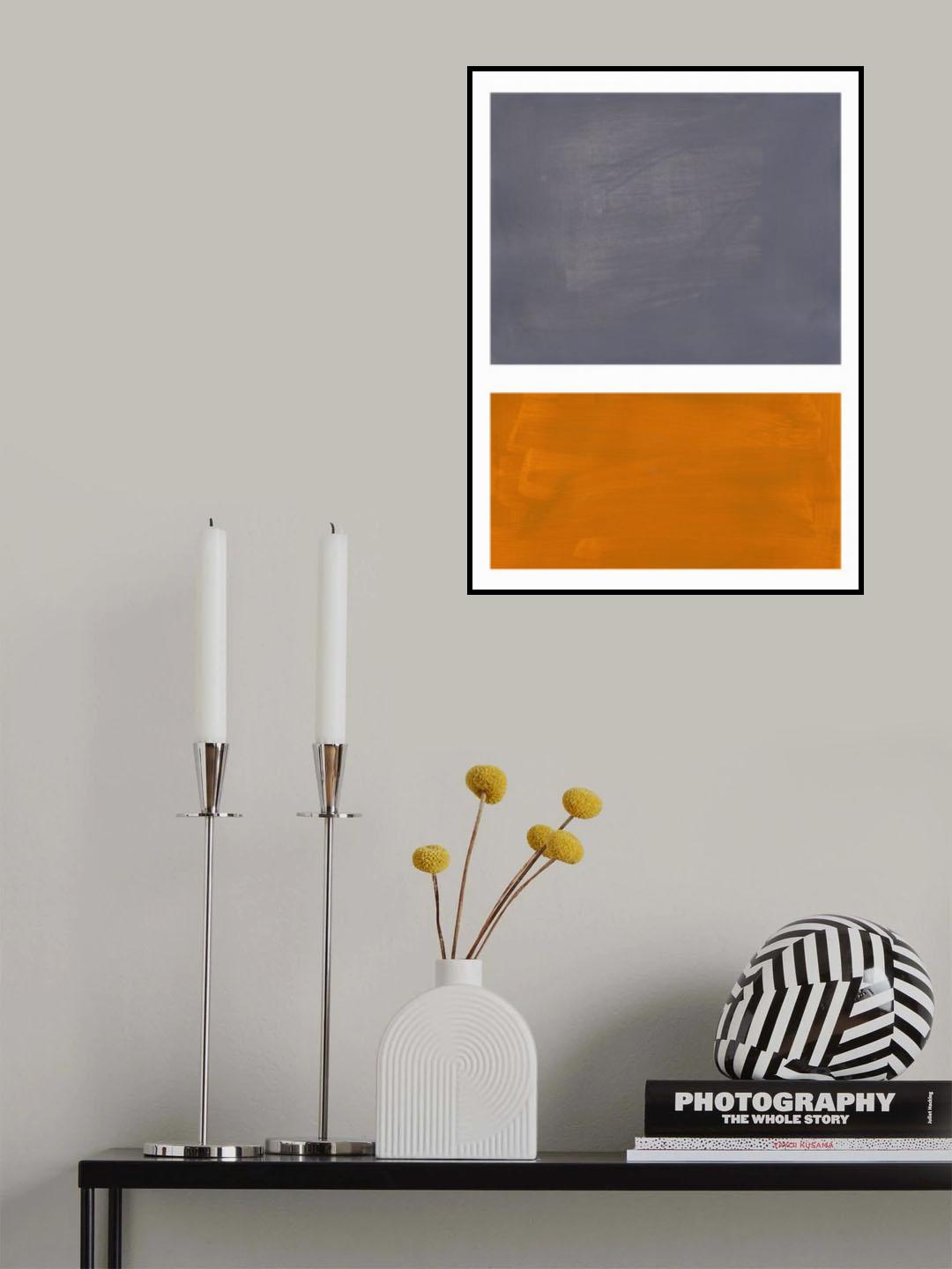 Colourfield 46 Poster och Canvastavla
