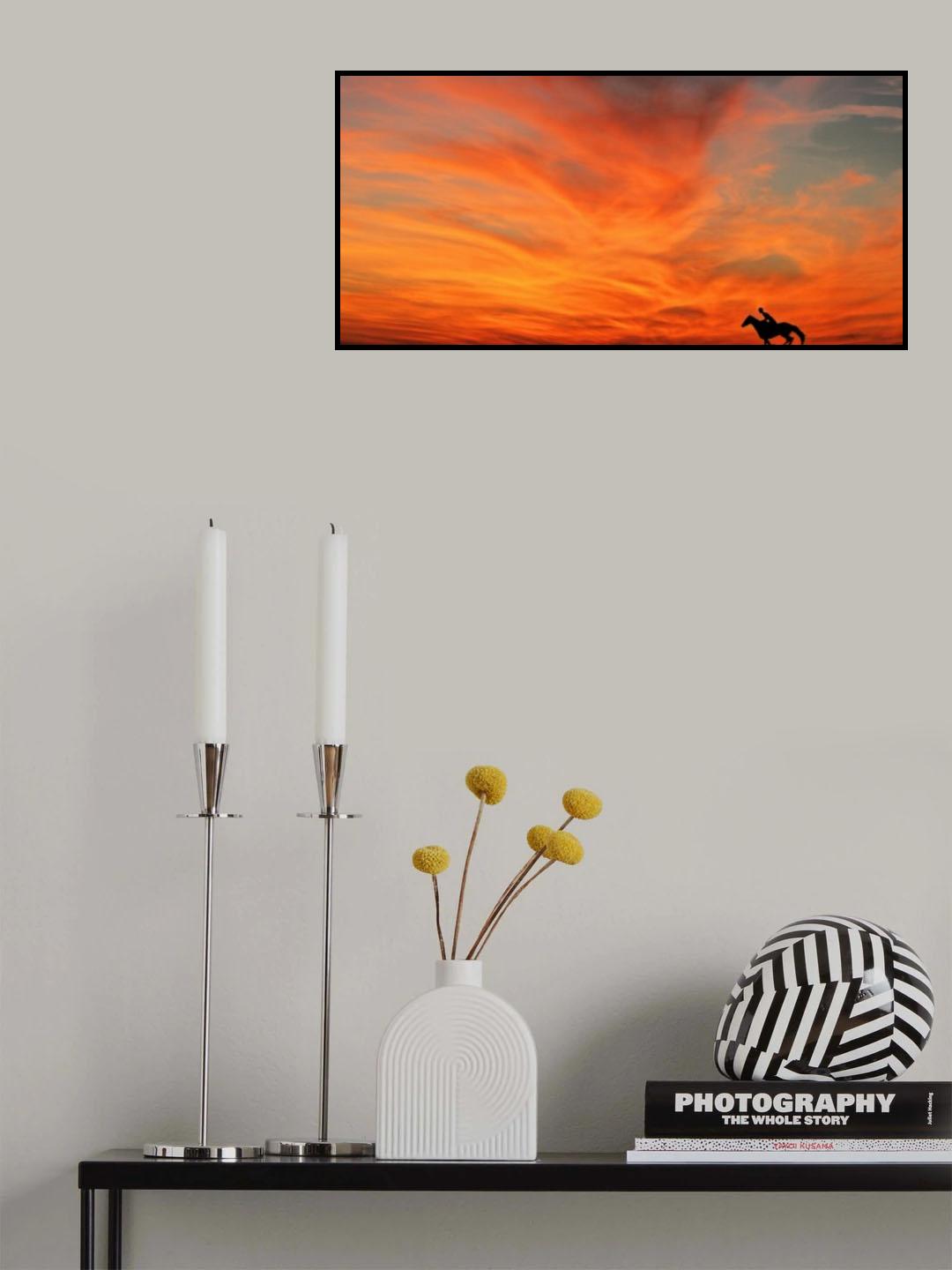 Rider Poster och Canvastavla