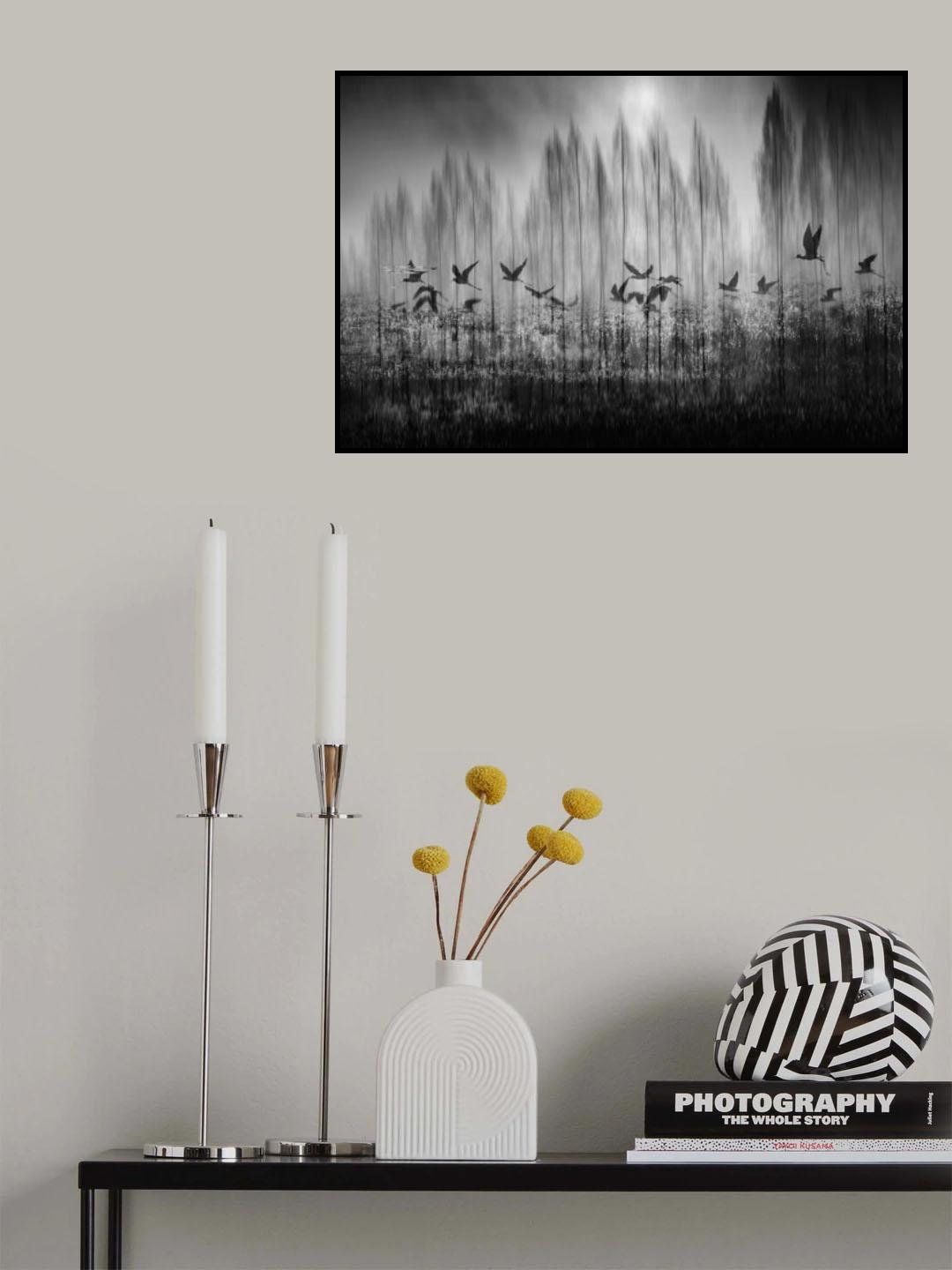 On the river of the wind Poster och Canvastavla