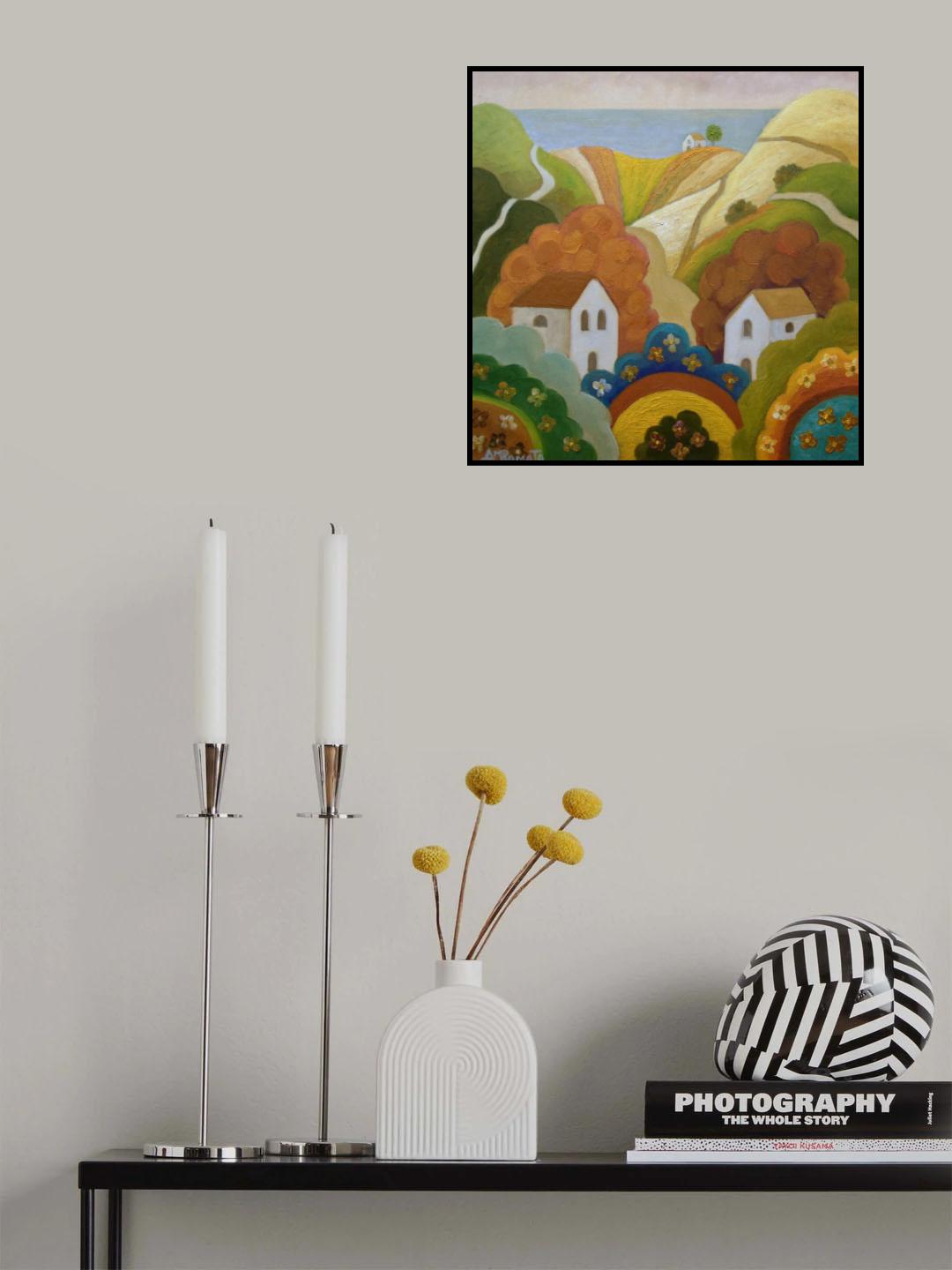 The Sea From My Window Poster och Canvastavla