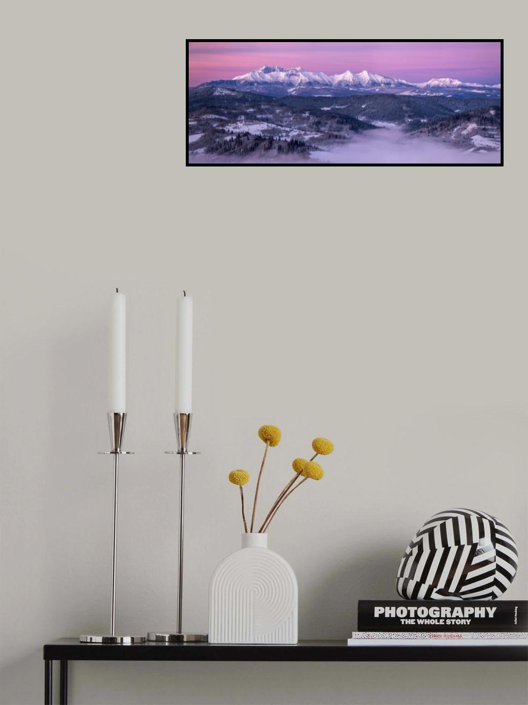 Dawn - Tatra Mountains Poster och Canvastavla