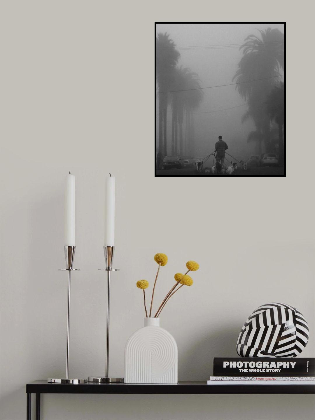 WALKING THE DOGS Poster och Canvastavla