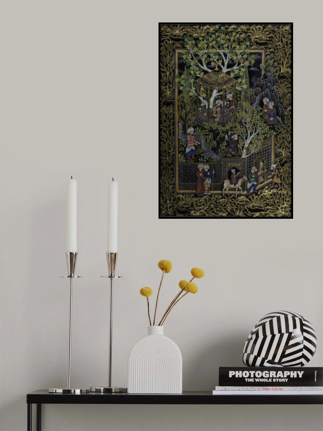 INDO-PERSIAN PAINTING Poster och Canvastavla