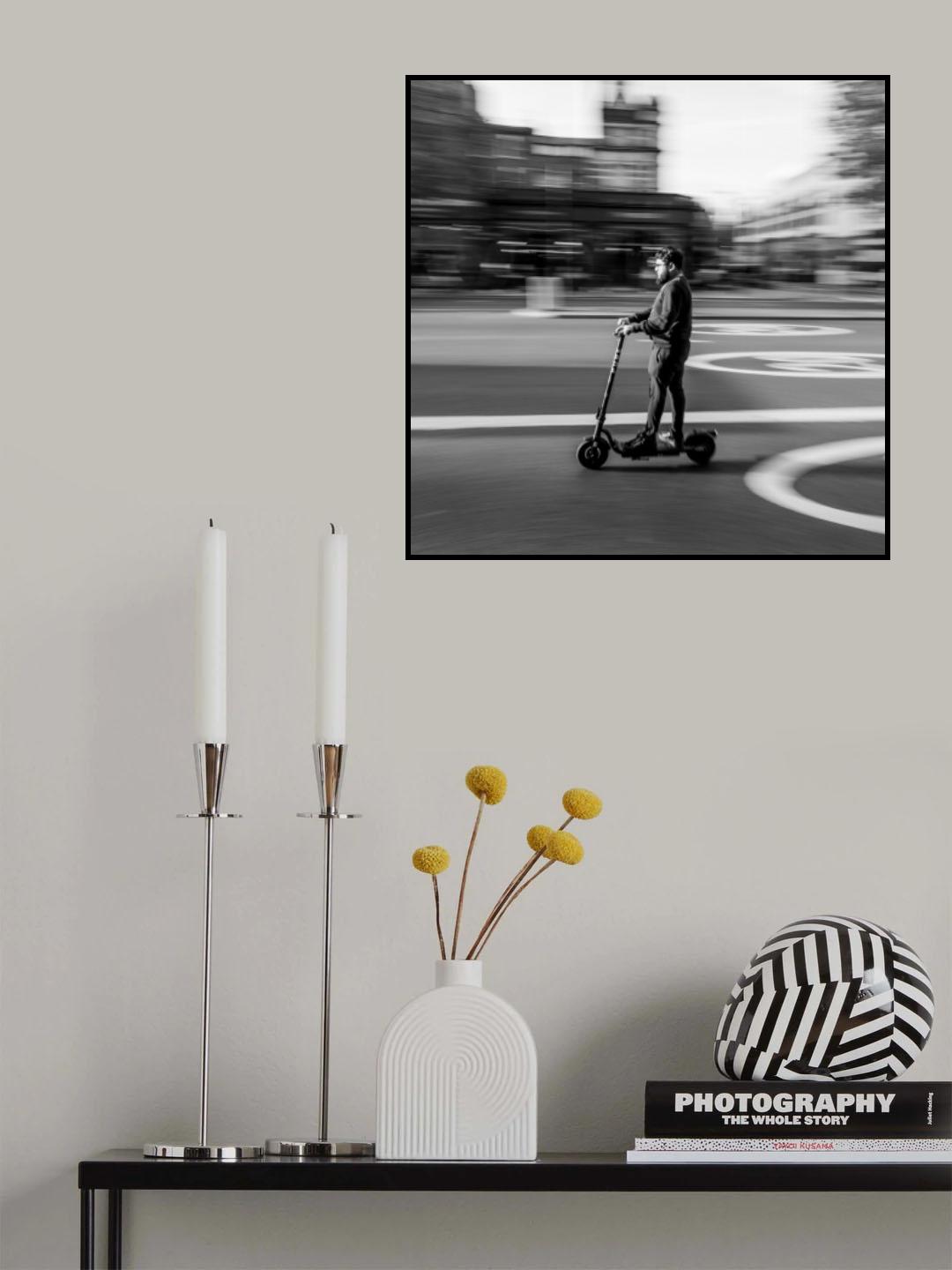Light mobility in London Poster och Canvastavla