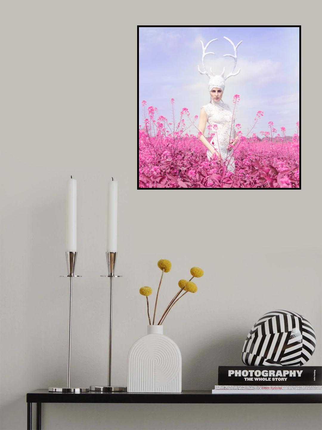 Pink Lady Poster och Canvastavla