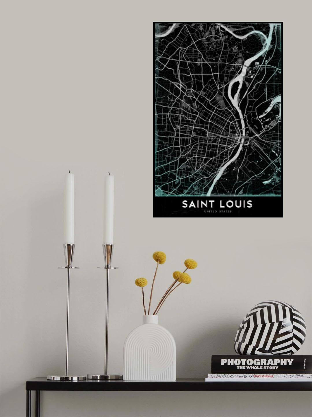 SAINT LOUIS Poster och Canvastavla