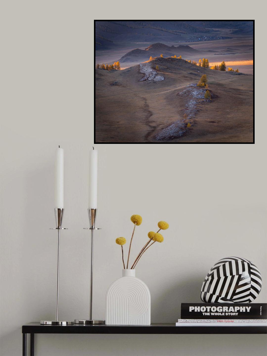 Ray of the leaving sun. Poster och Canvastavla