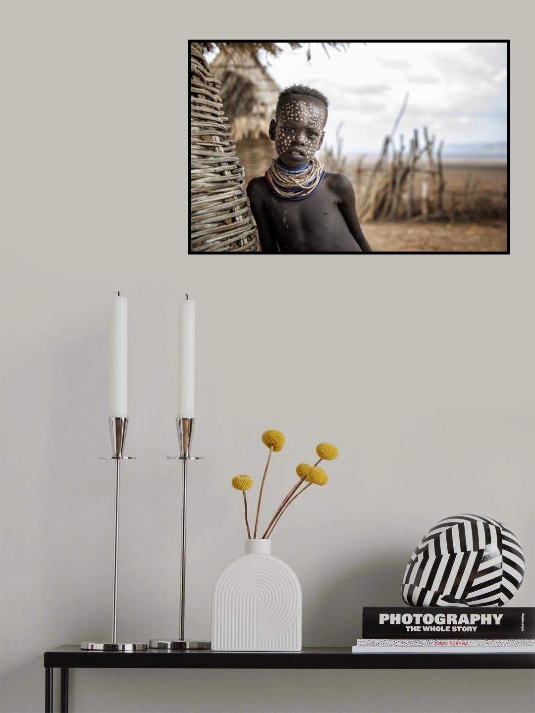 Boy Poster och Canvastavla