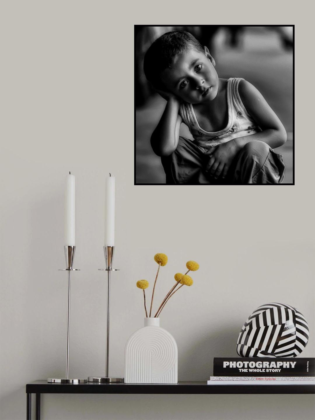 A Cutie From The Street Poster och Canvastavla