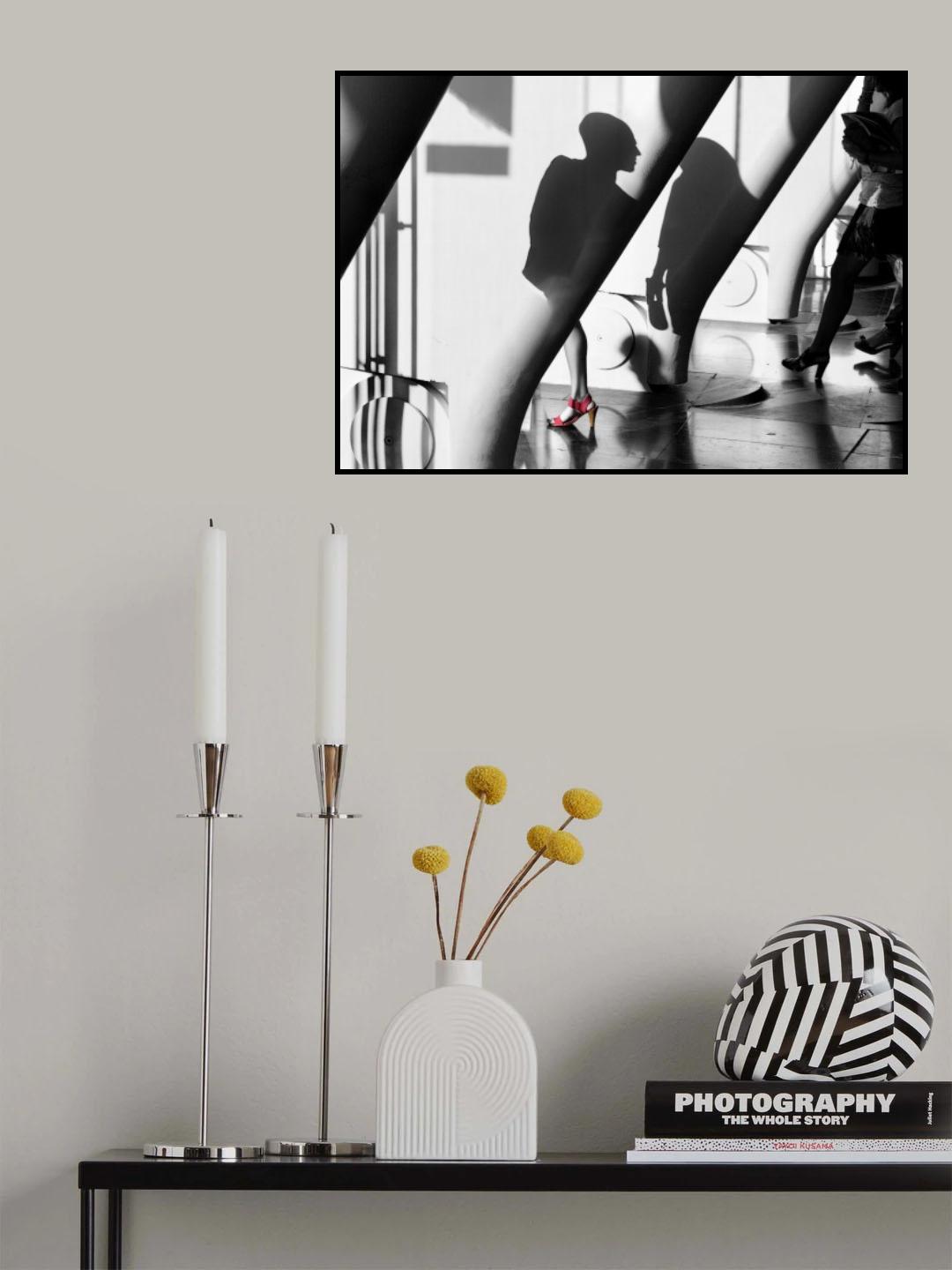 RED SHOE Poster och Canvastavla