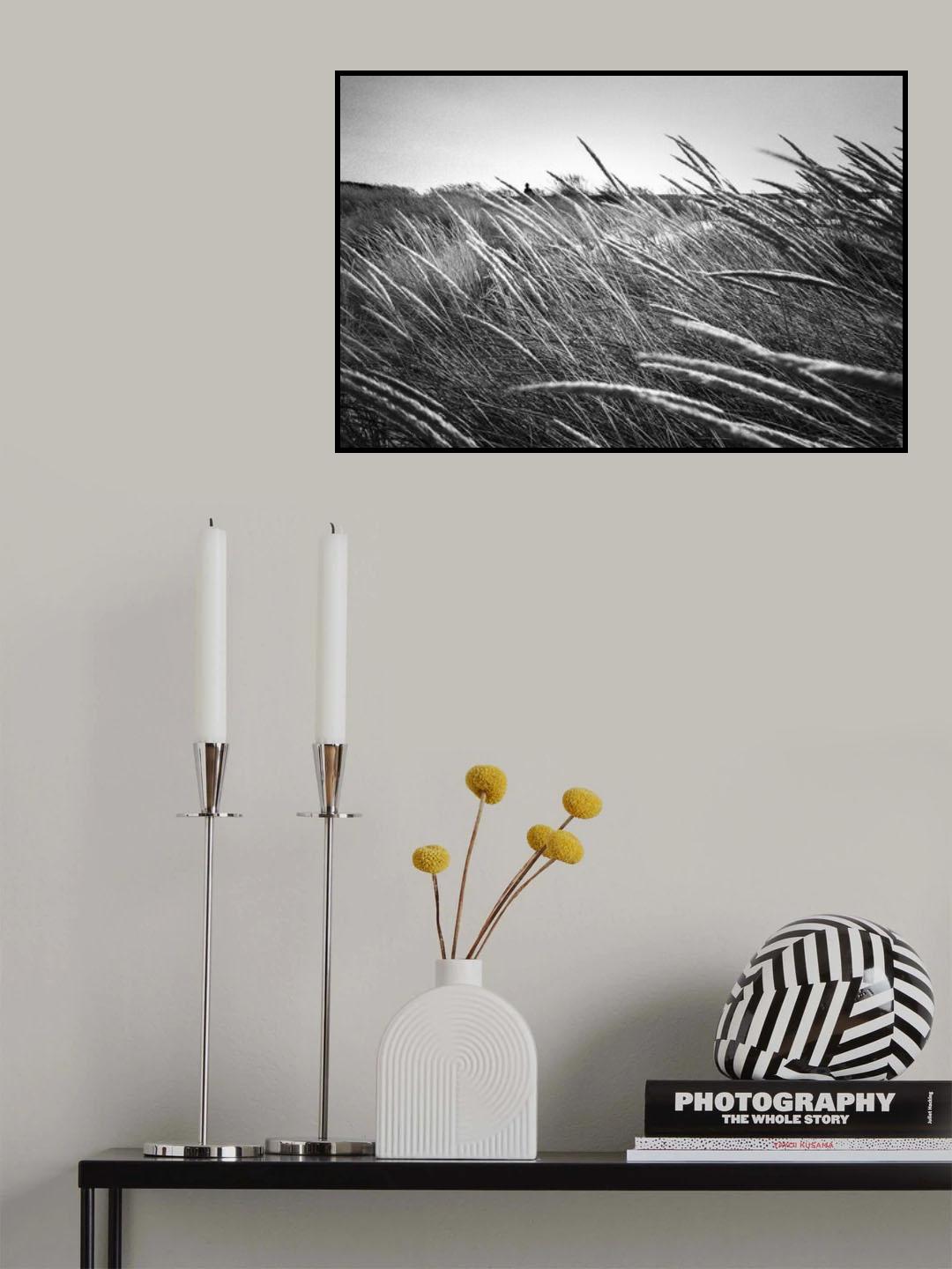 The yellow winds Poster och Canvastavla