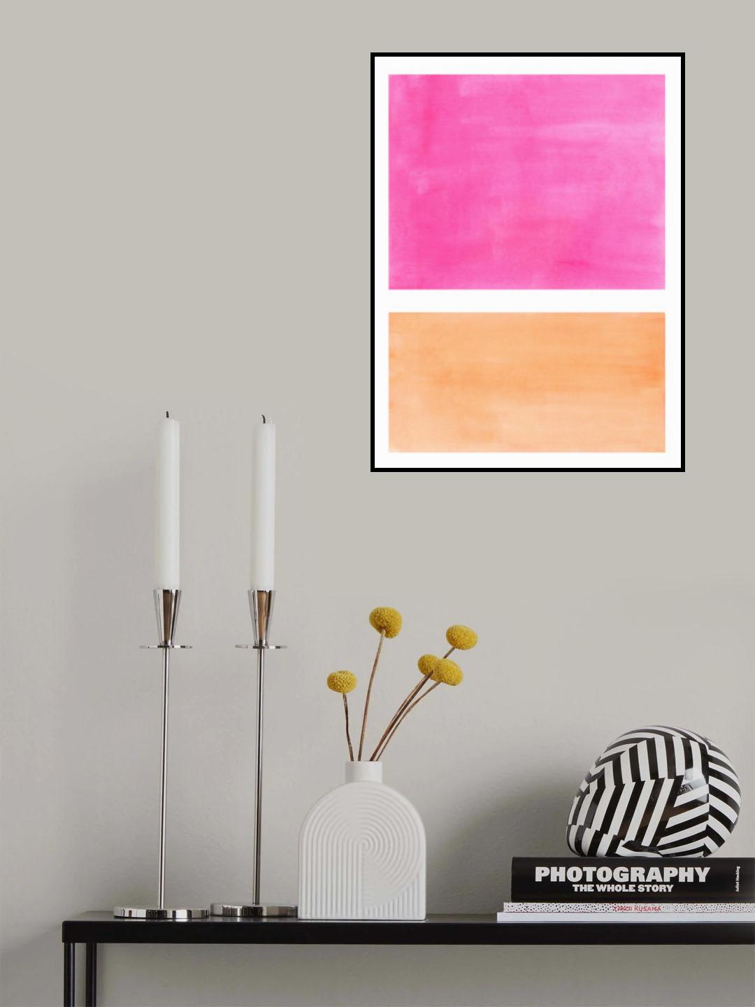 Colourfield 29 Poster och Canvastavla