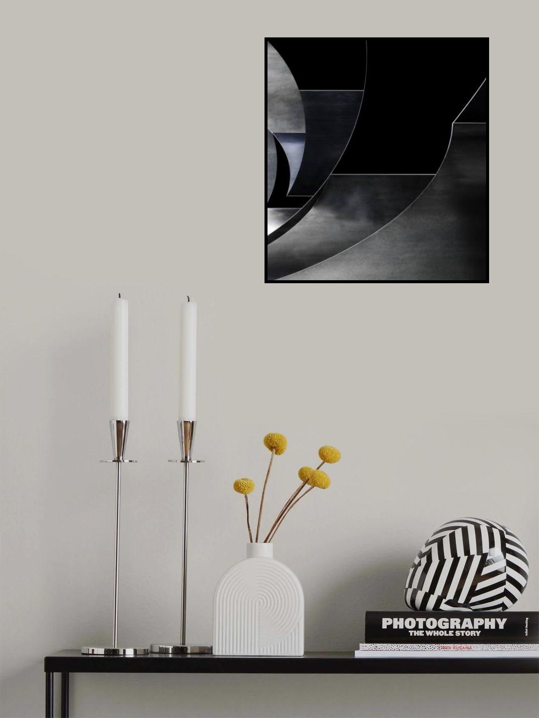 metal construction Poster och Canvastavla