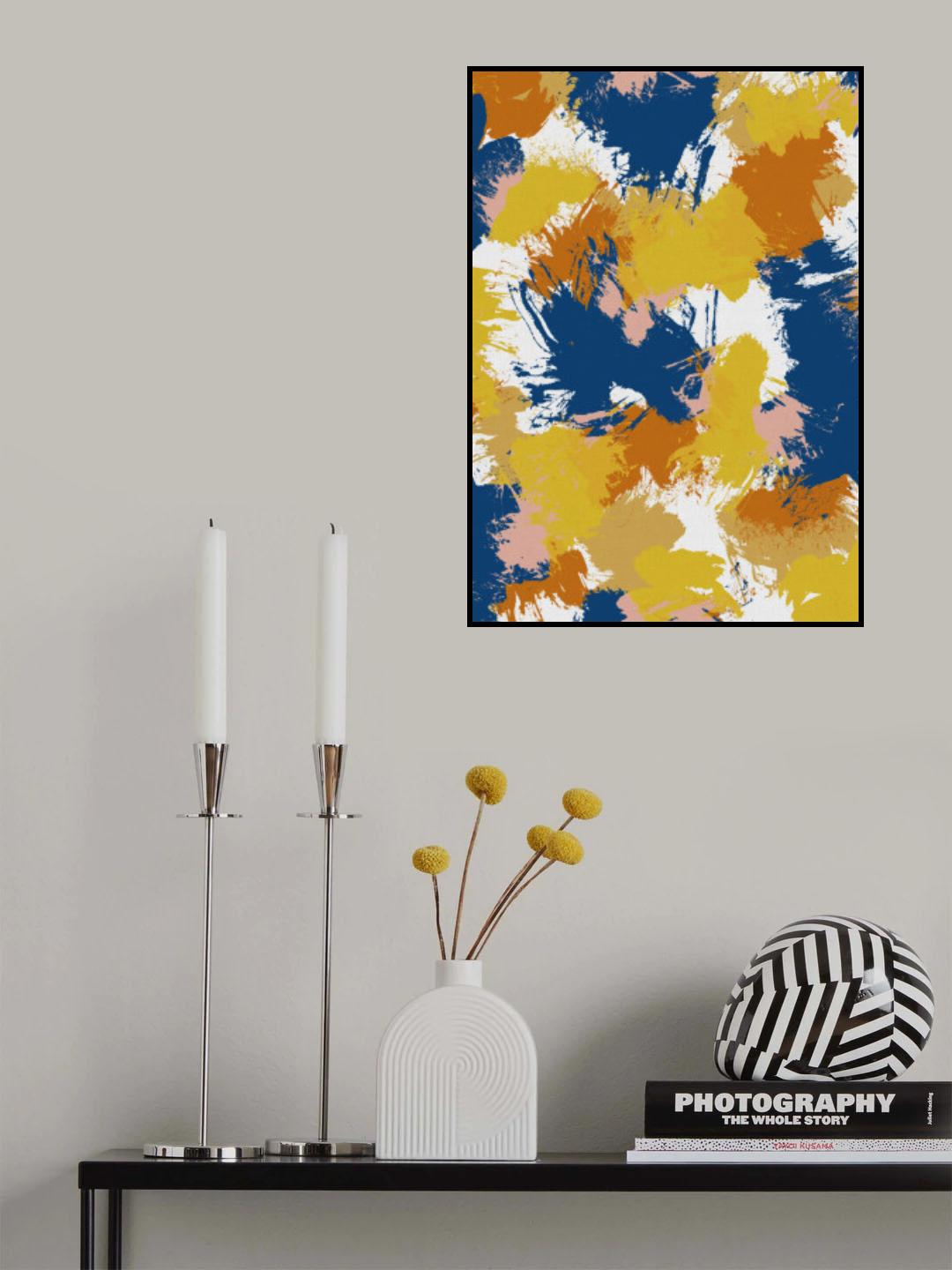 Colorful Abstract I Poster och Canvastavla