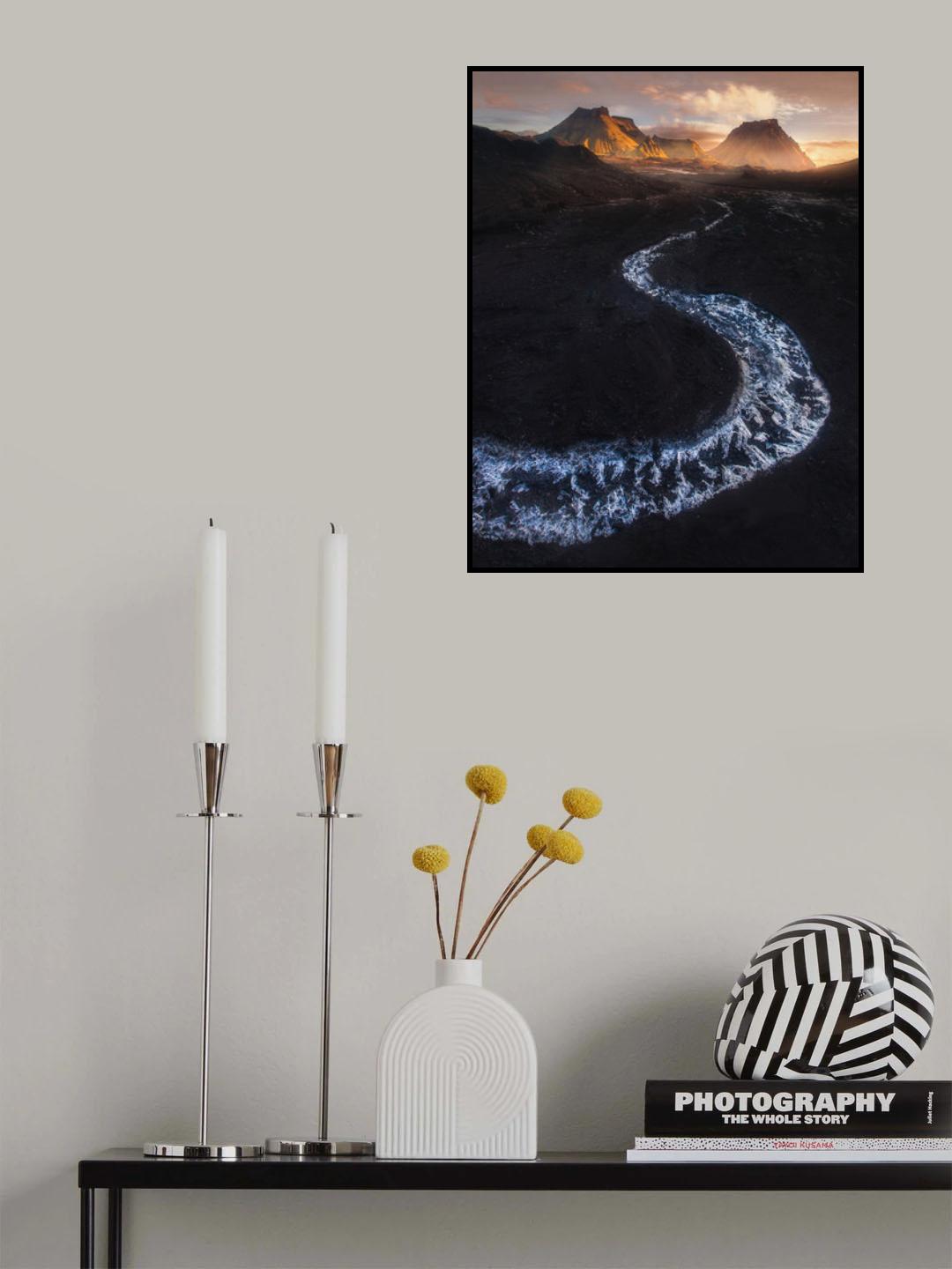 Frozen stream Poster och Canvastavla