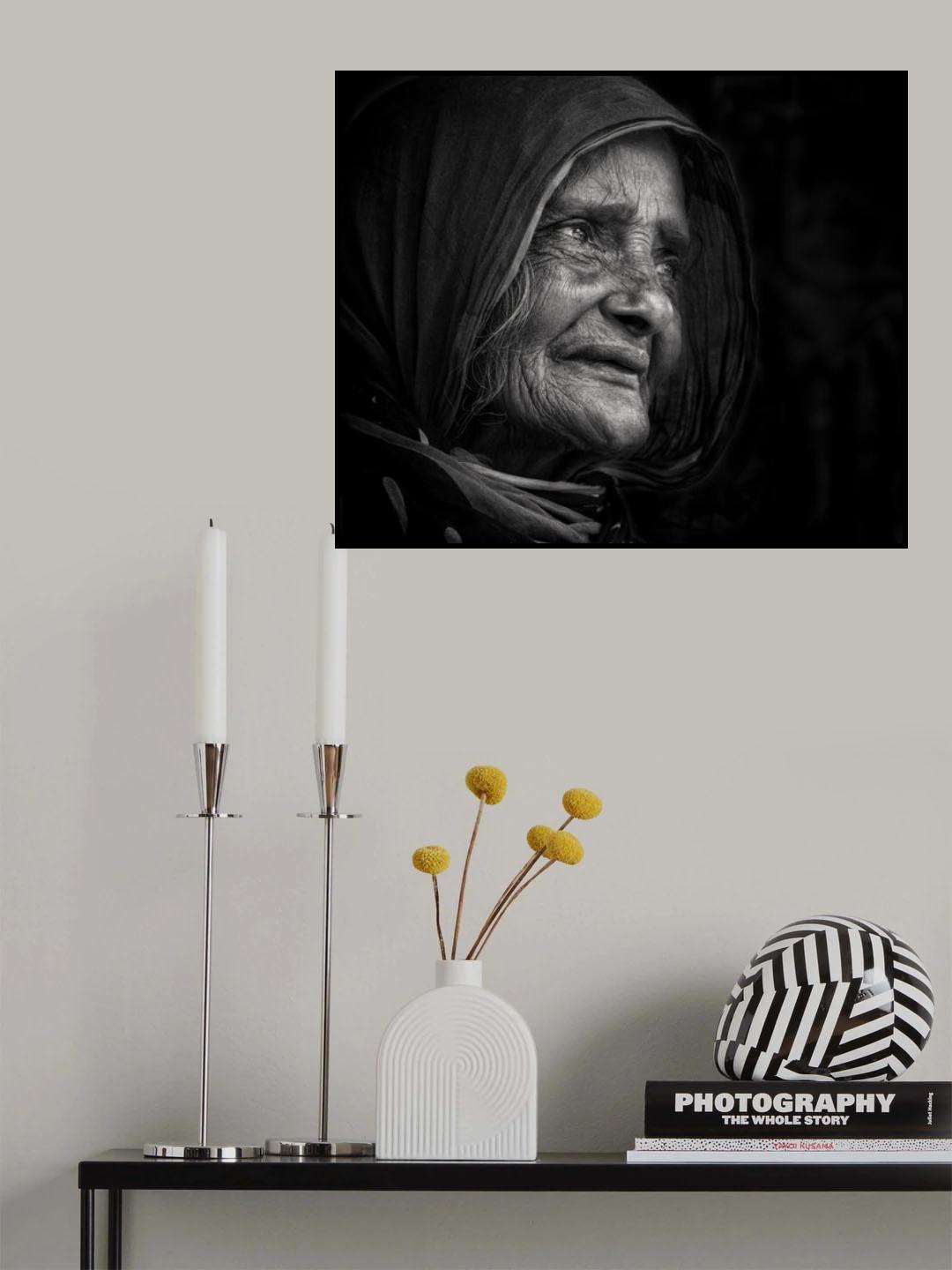 the loneliness of old age Poster och Canvastavla