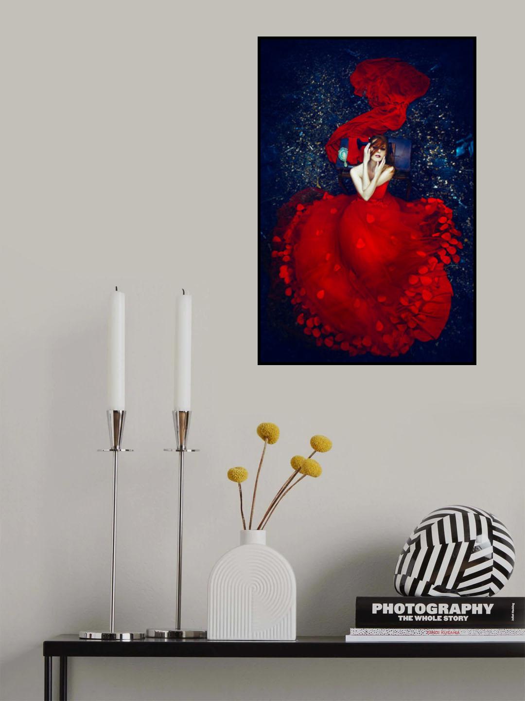 The red seamstress Poster och Canvastavla