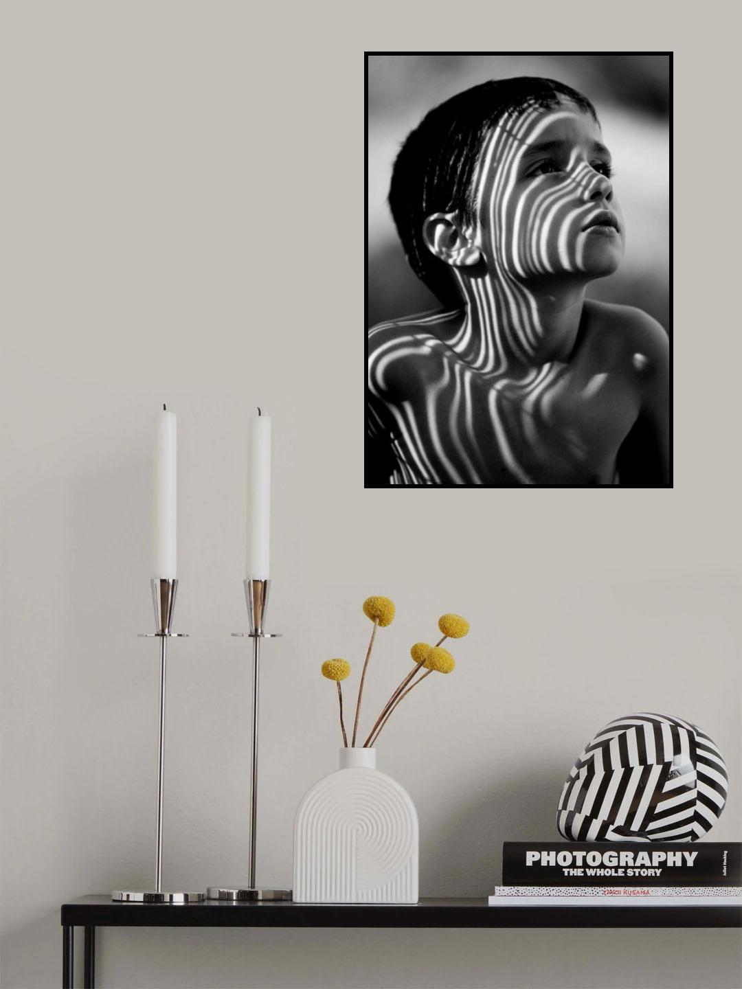 Boy Poster och Canvastavla
