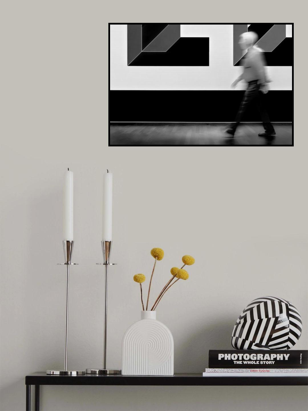 Art walker Poster och Canvastavla