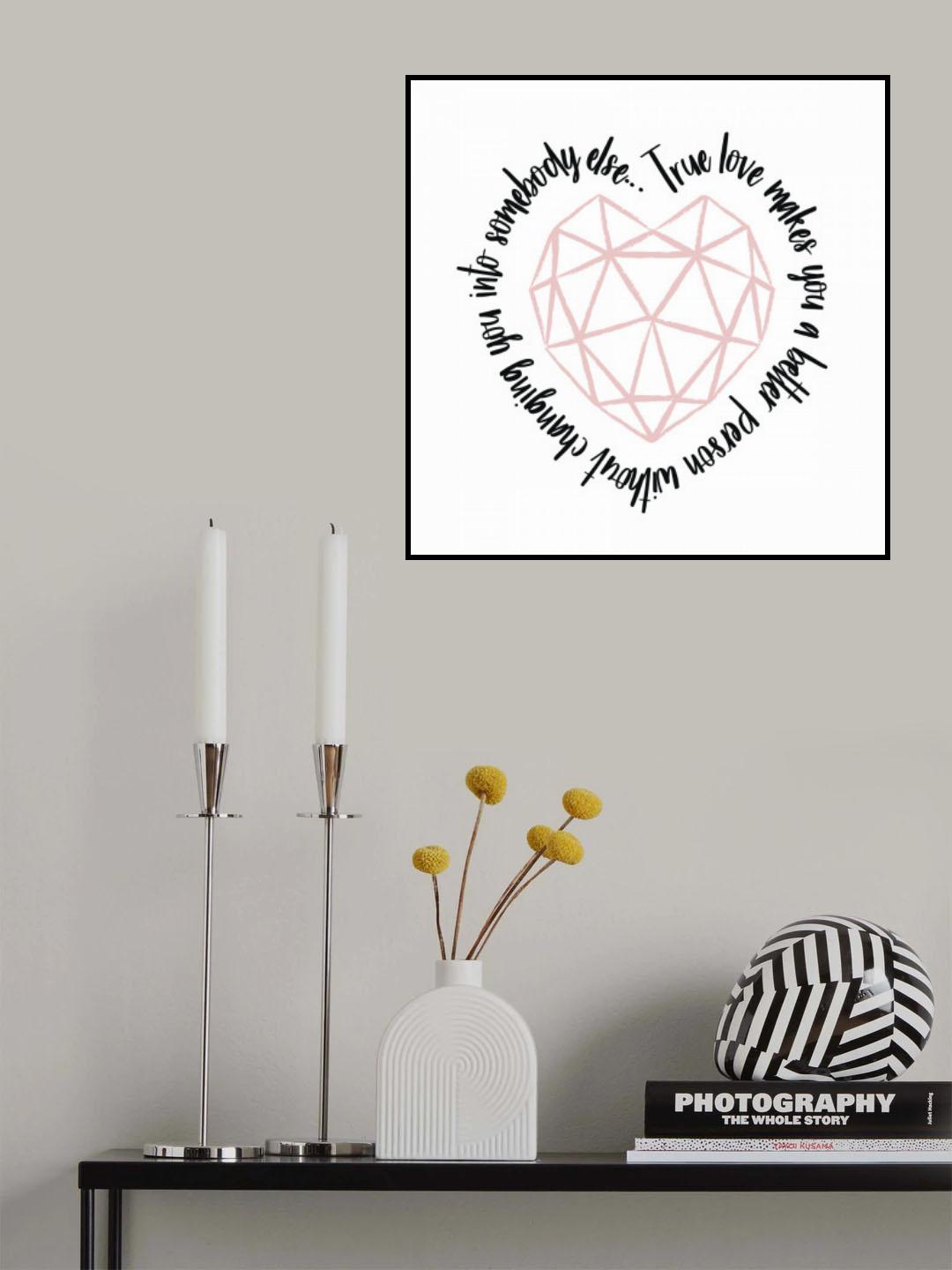 True Love Poster och Canvastavla