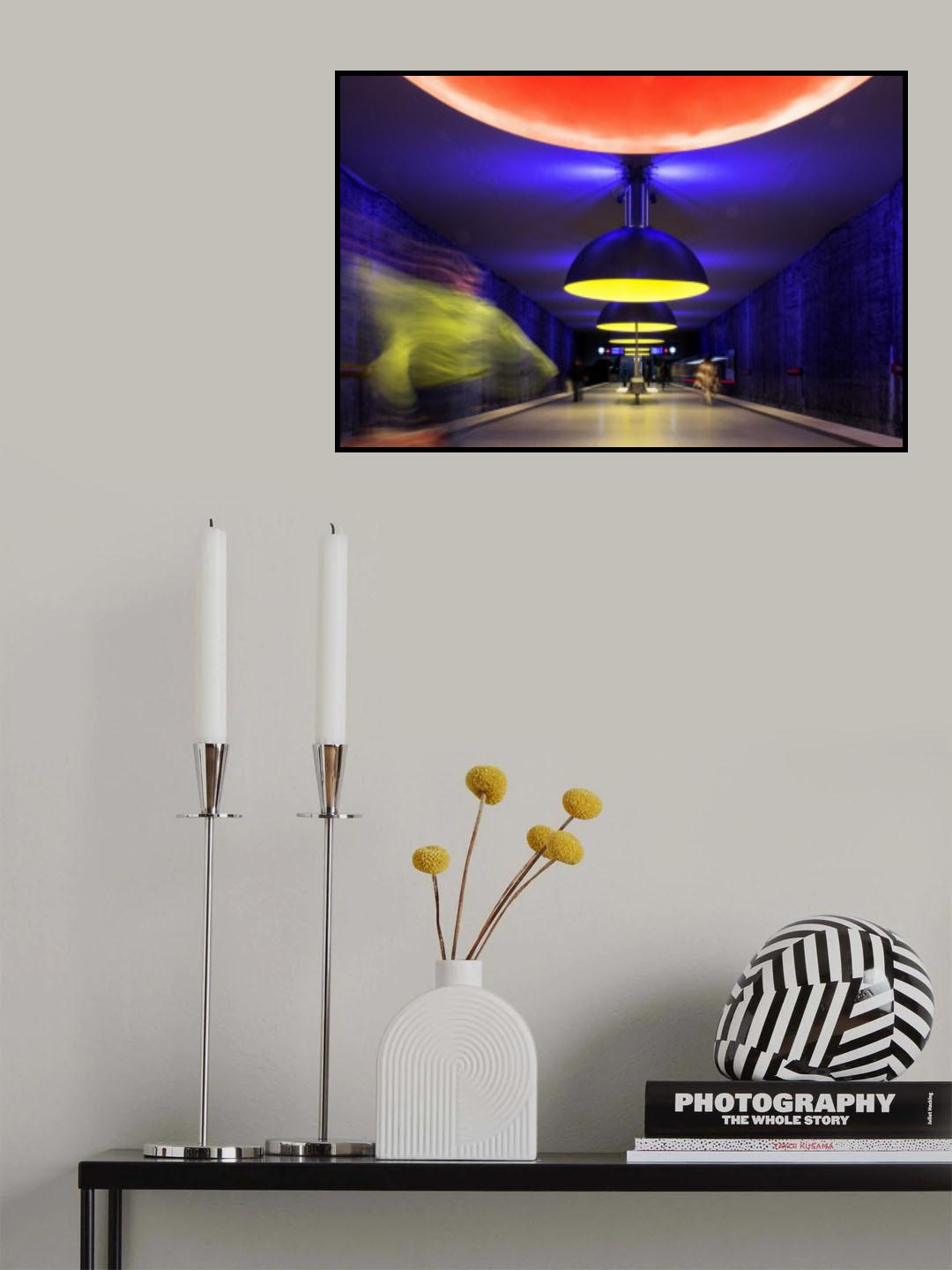 Metro Ghosts Poster och Canvastavla