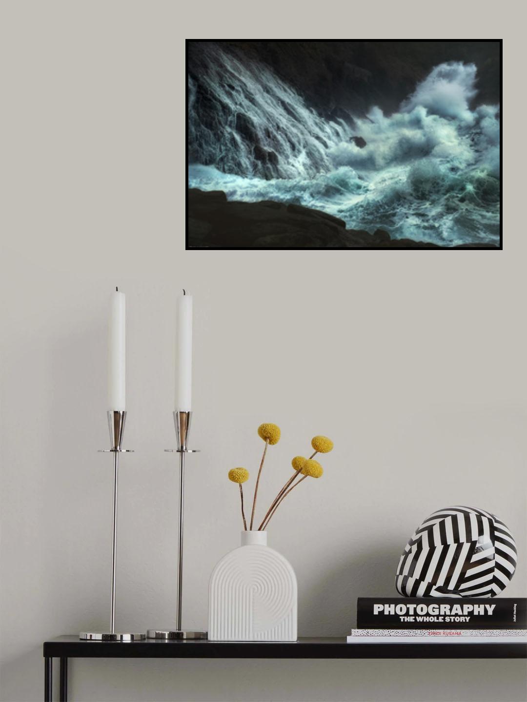 GREEN FURY Poster och Canvastavla