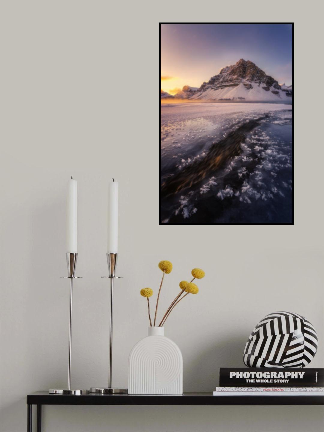 The Flow of Peak Poster och Canvastavla