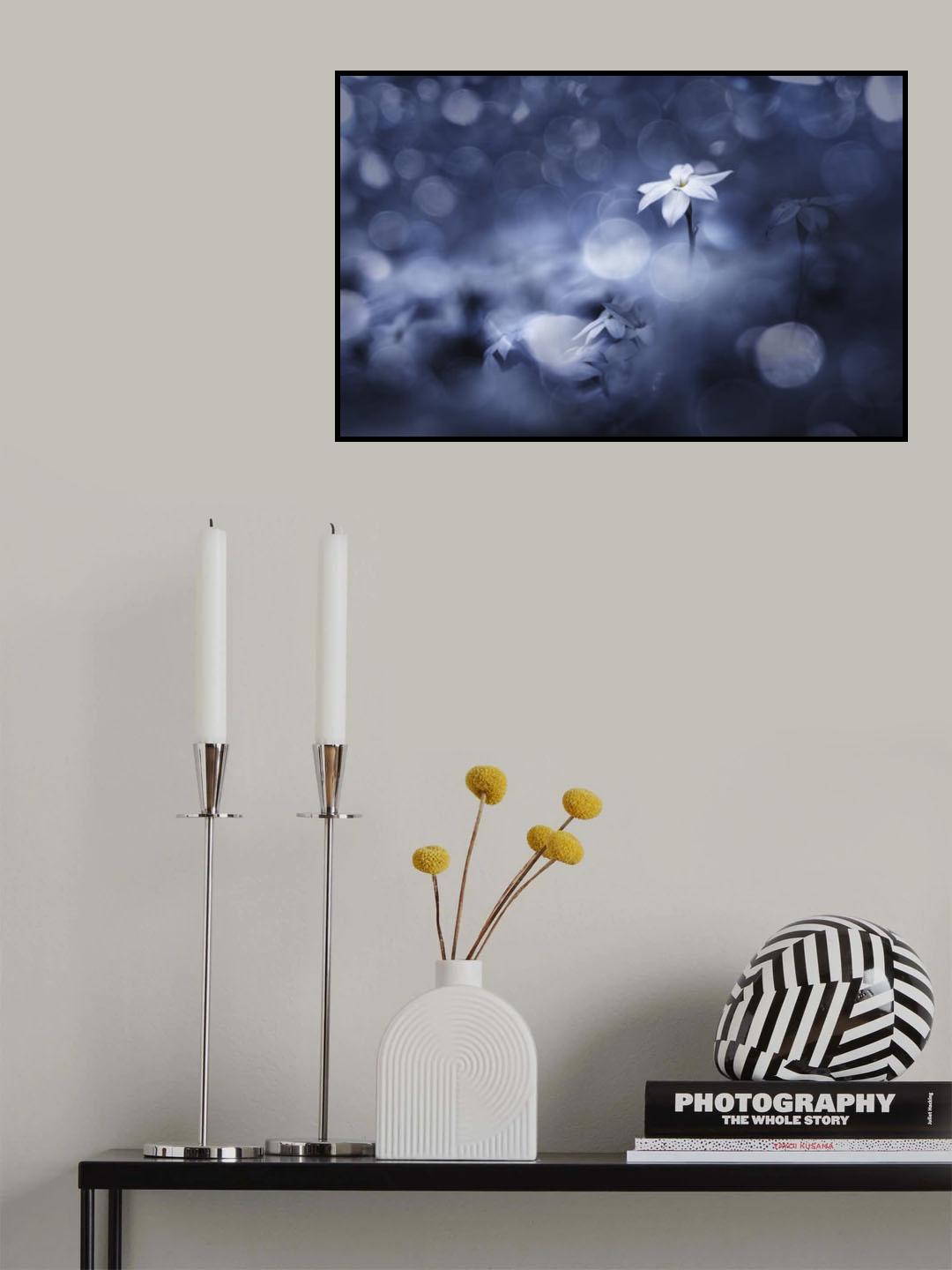 Sparkling background Poster och Canvastavla