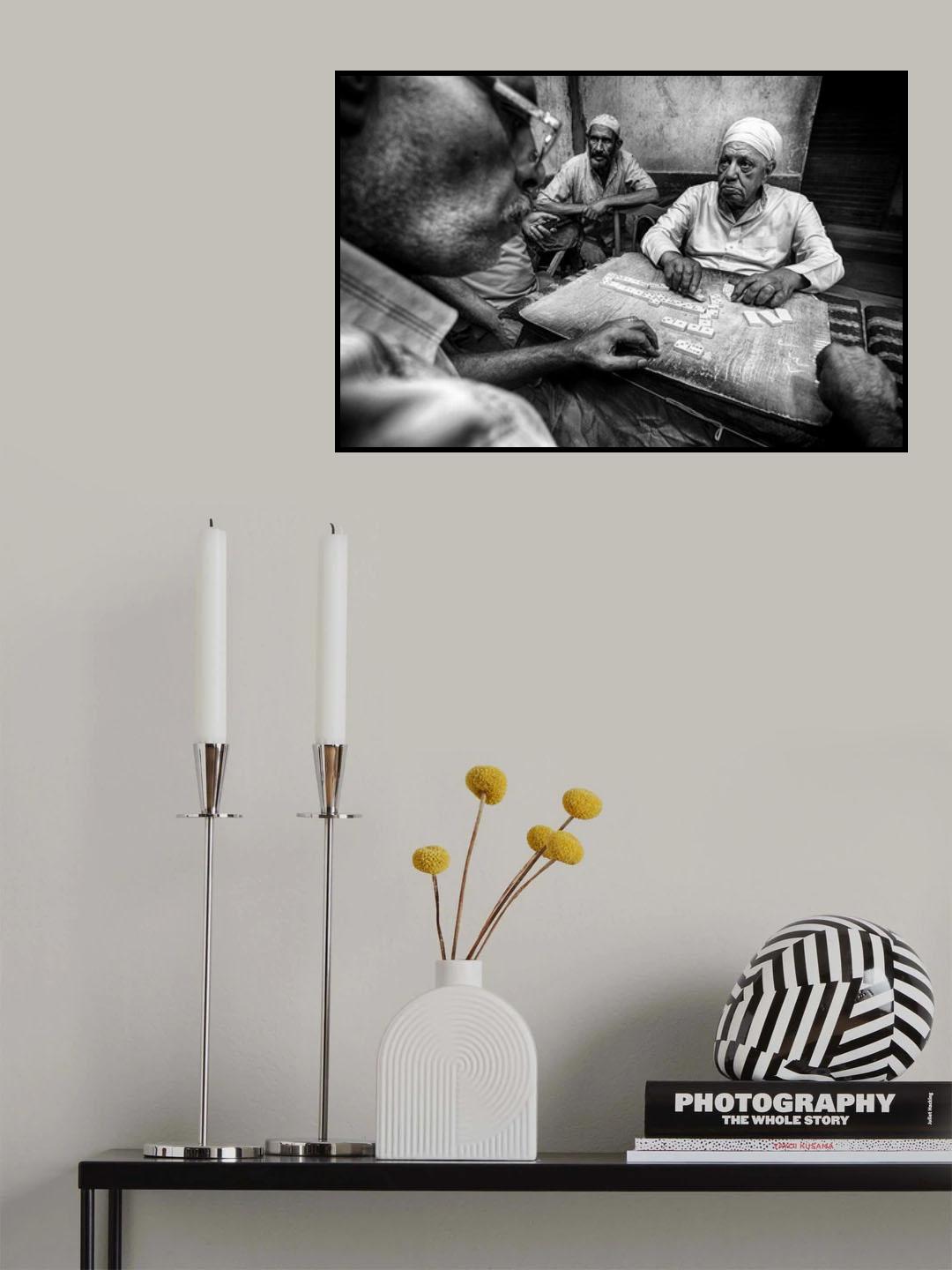 domino game Poster och Canvastavla
