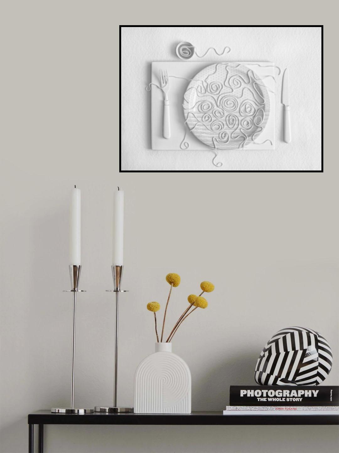 S.p.a.g.h.e.t.t.i Poster och Canvastavla