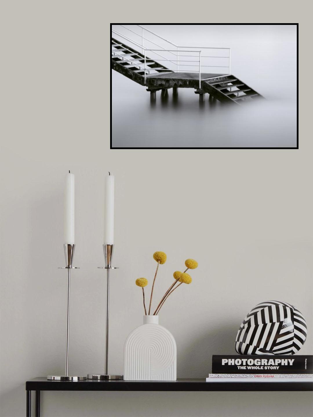 Downstairs Poster och Canvastavla