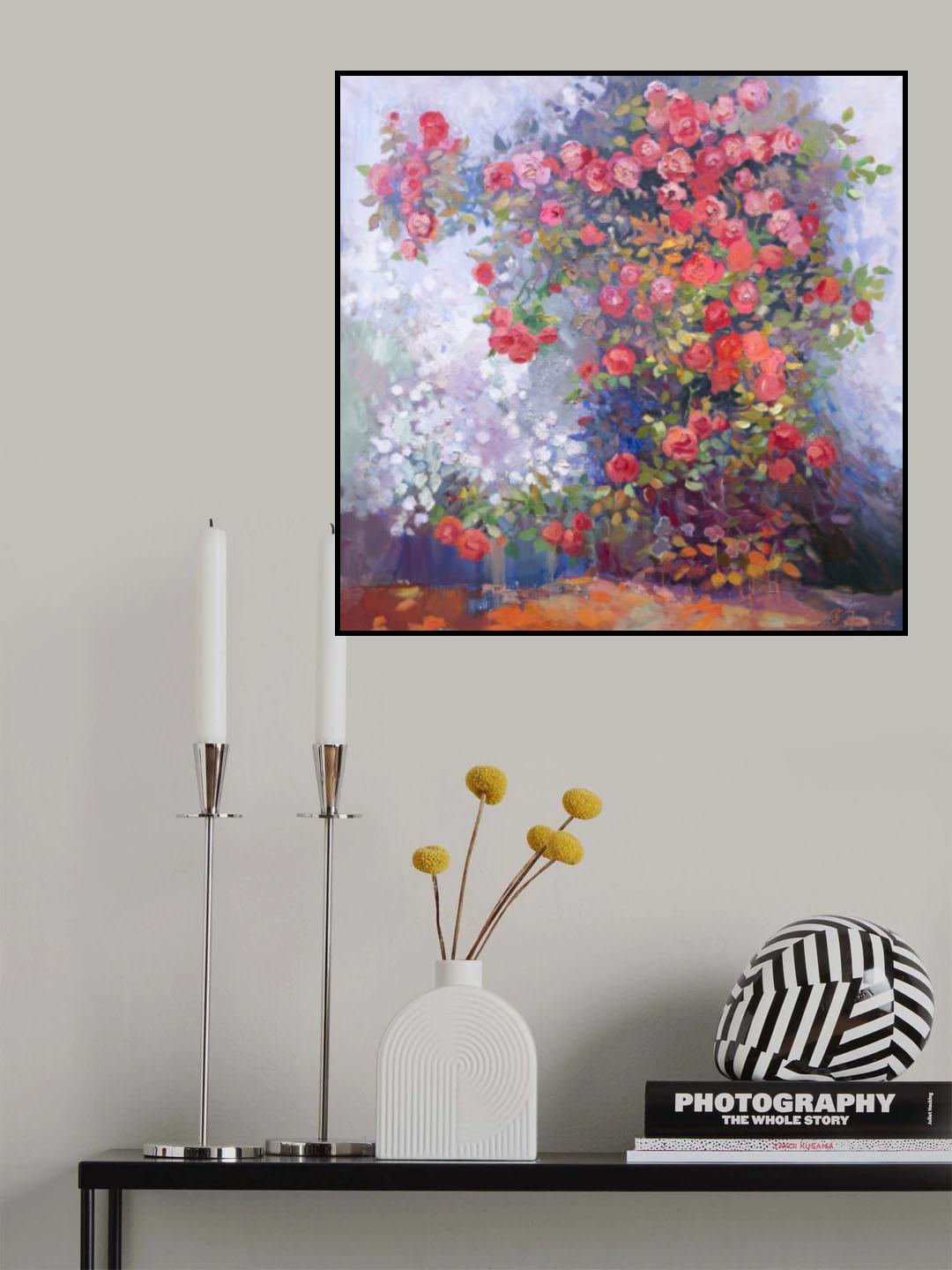 Red Roses Poster och Canvastavla