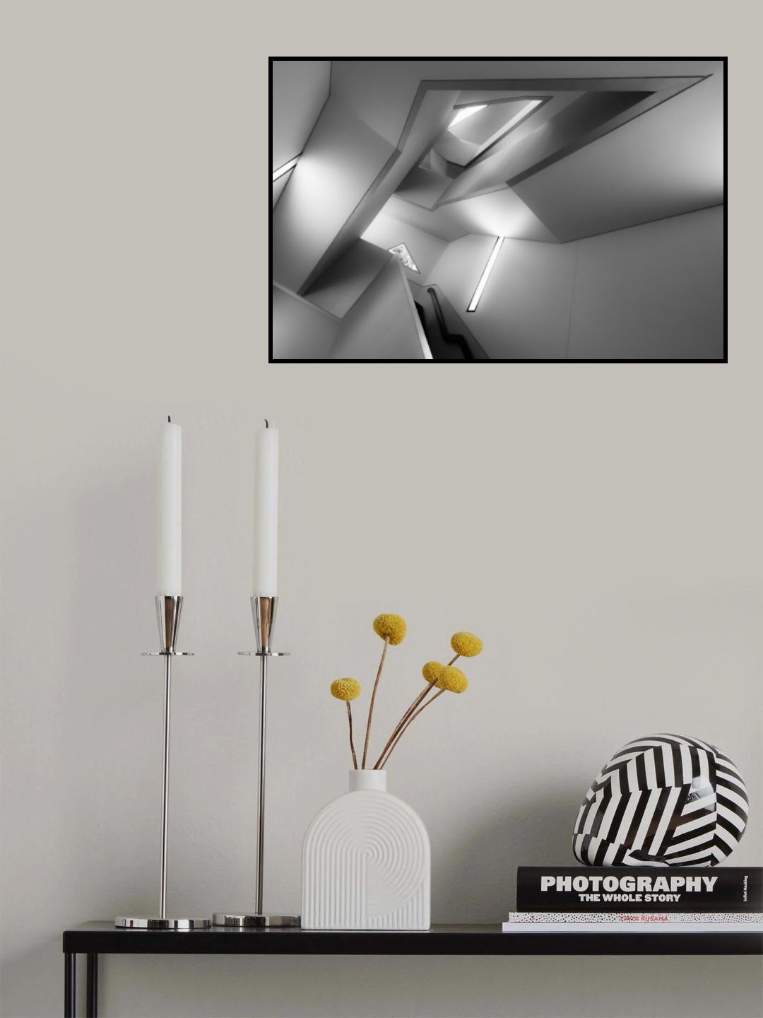 Staircase Poster och Canvastavla