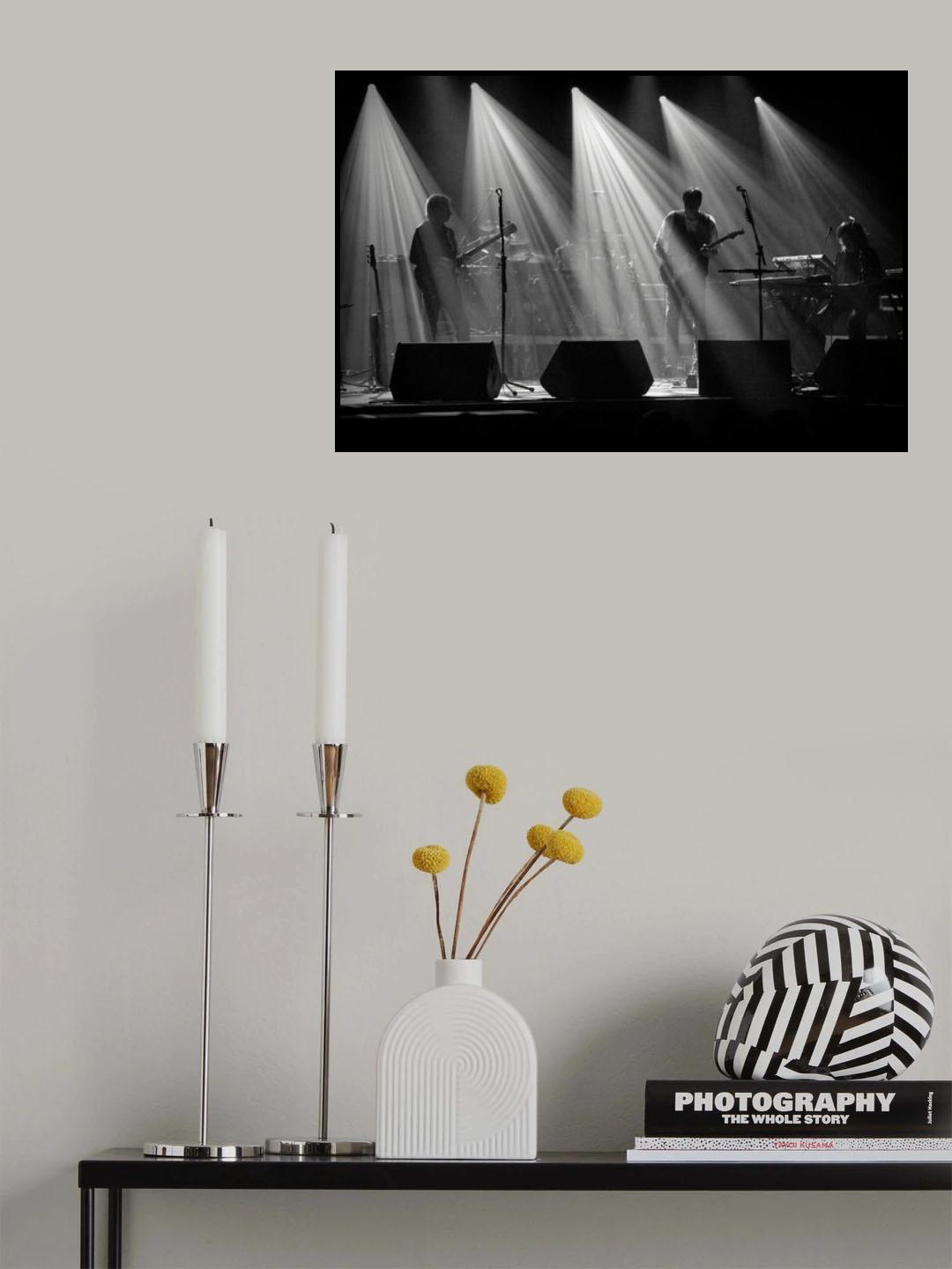 On stage Poster och Canvastavla