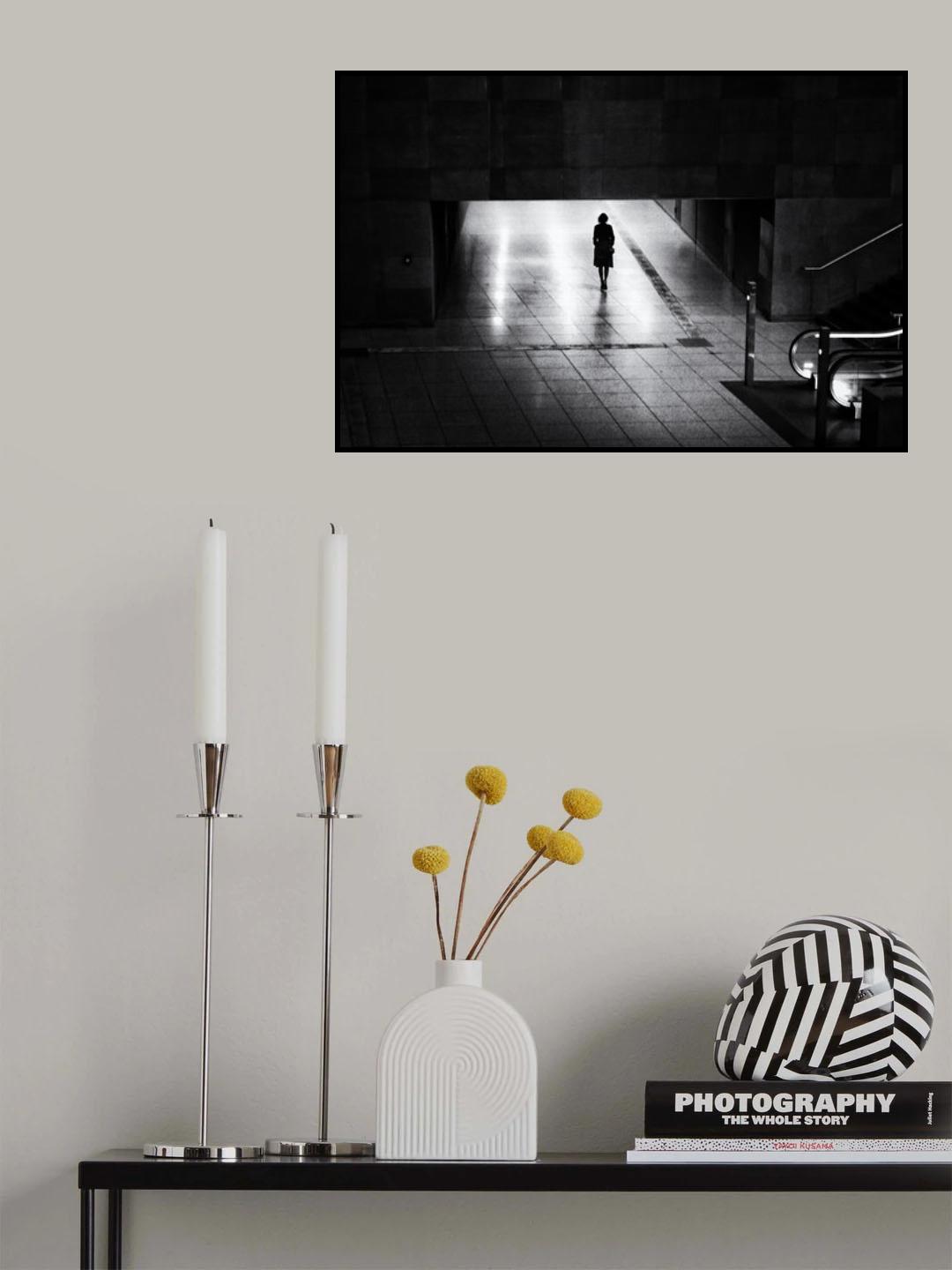 Solitude City Poster och Canvastavla