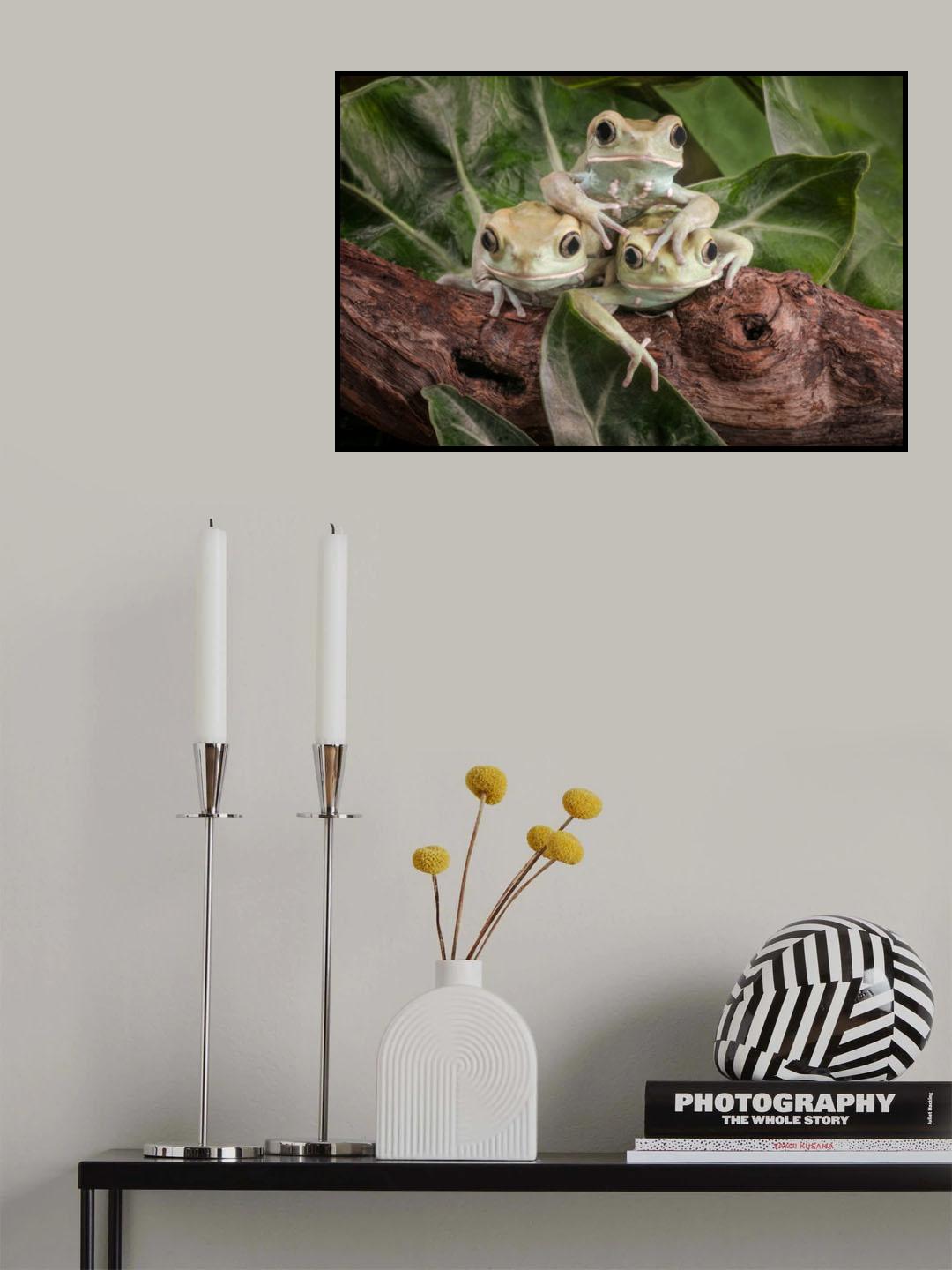Three's A Crowd Poster och Canvastavla