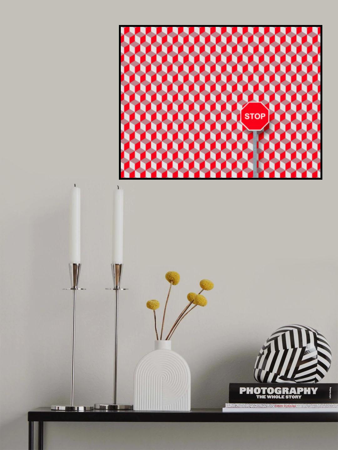 Polygons Poster och Canvastavla
