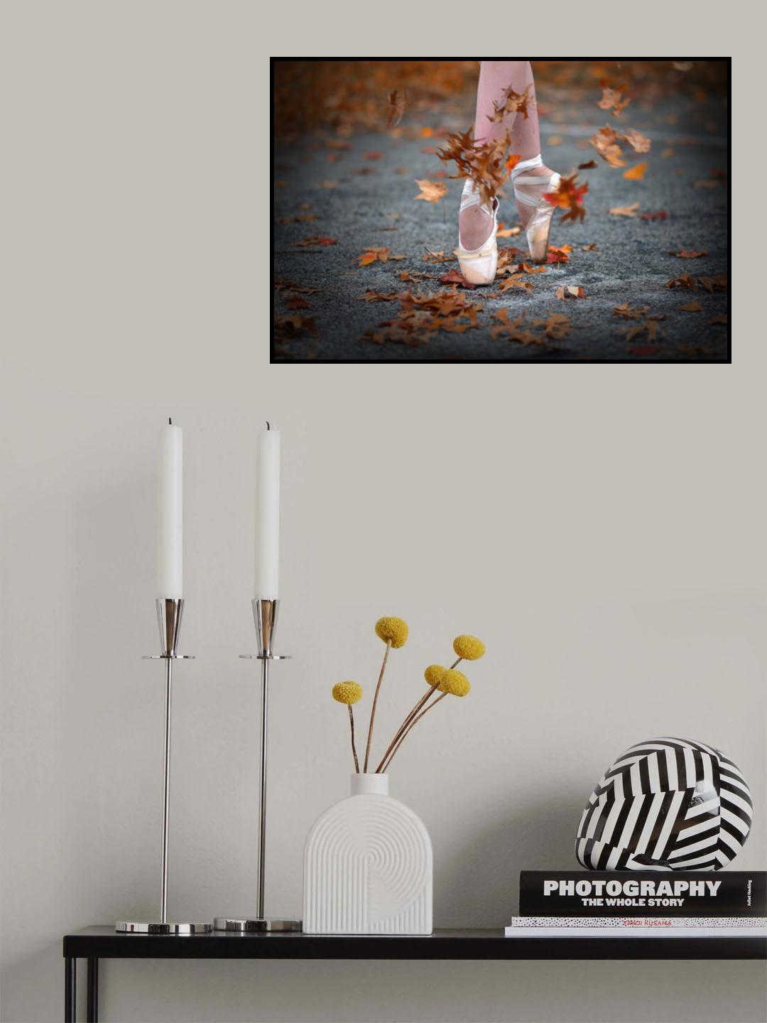 Dance in the fall wind Poster och Canvastavla