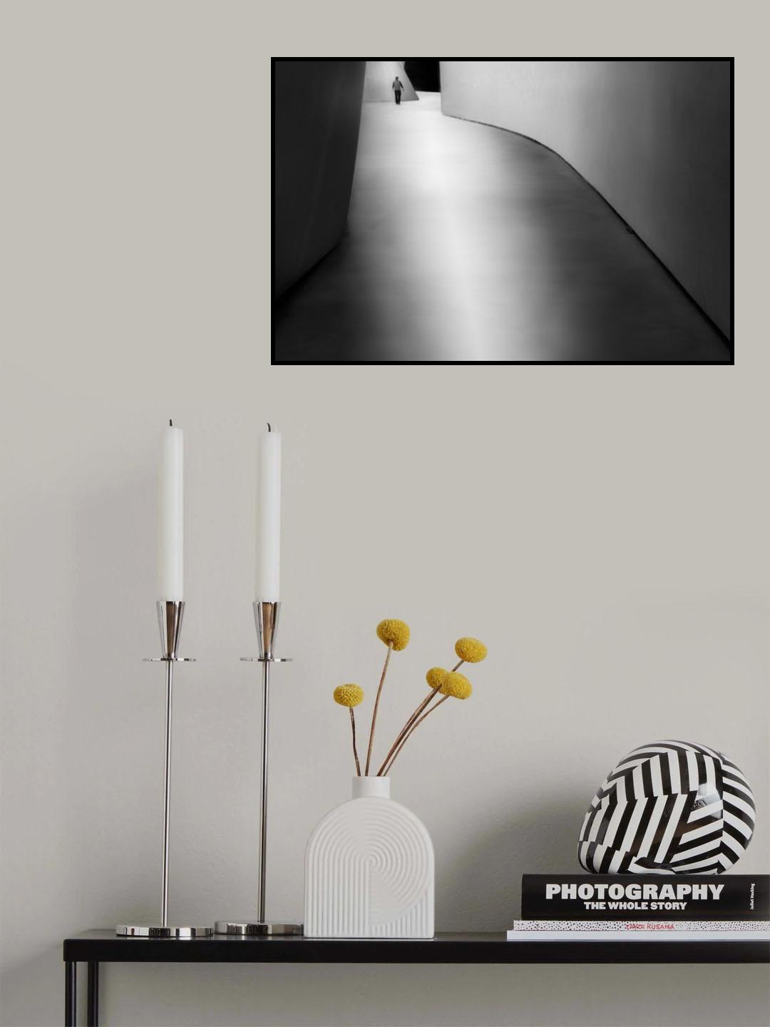 Walking alone Poster och Canvastavla