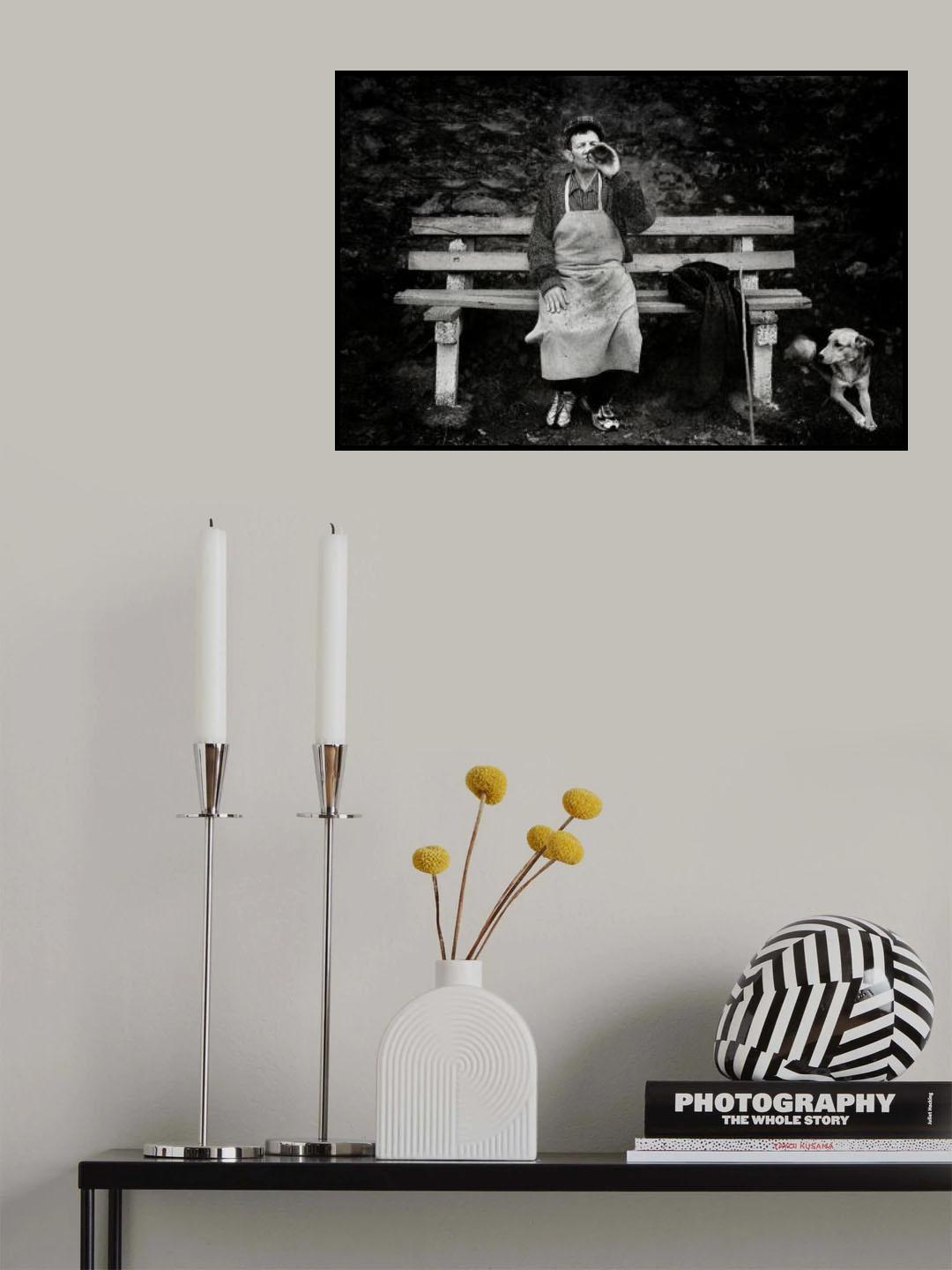 white age. break Poster och Canvastavla