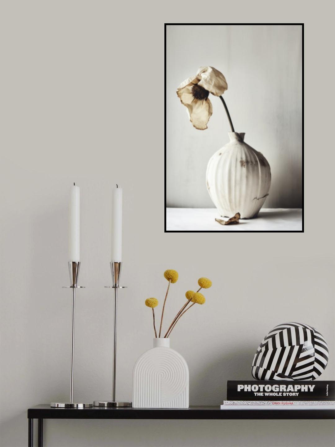 White Ceramic No 4 Poster och Canvastavla