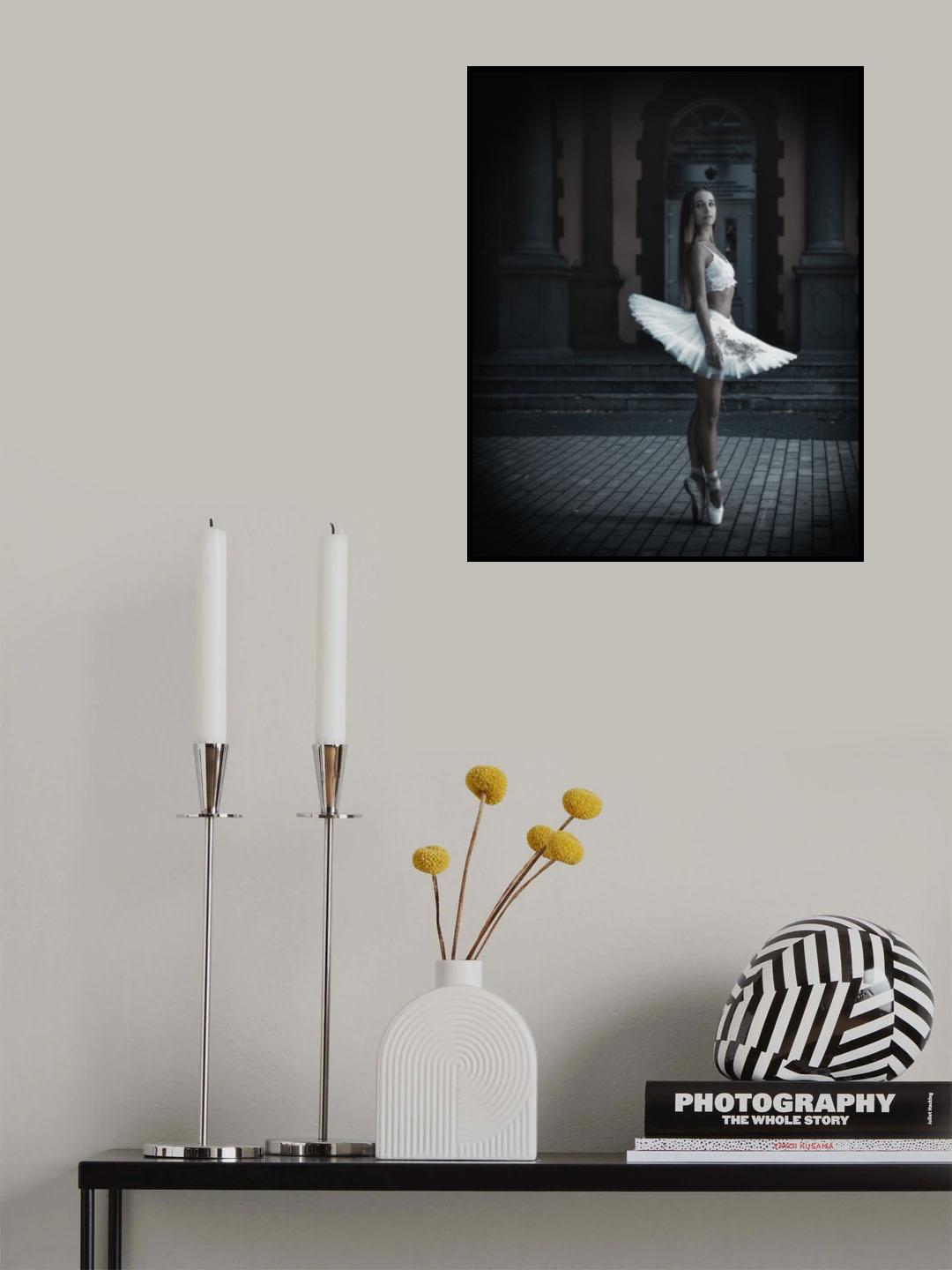 Ballerina Vintage II Poster och Canvastavla