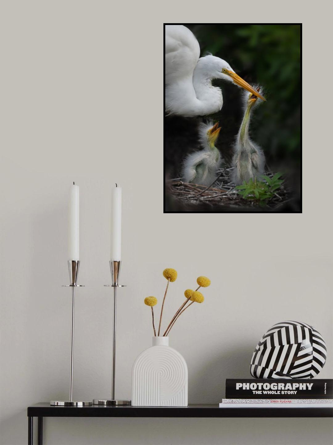 Mommy, we are hungry! Poster och Canvastavla