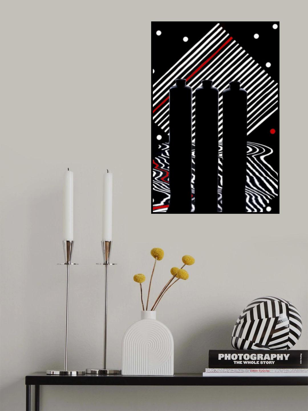 Red line Poster och Canvastavla