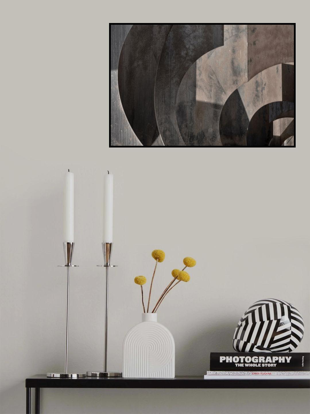 Rusty shapes Poster och Canvastavla