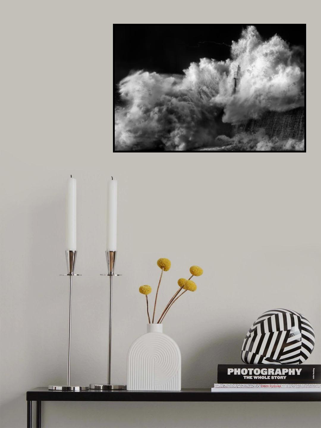 lightnig chaos Poster och Canvastavla
