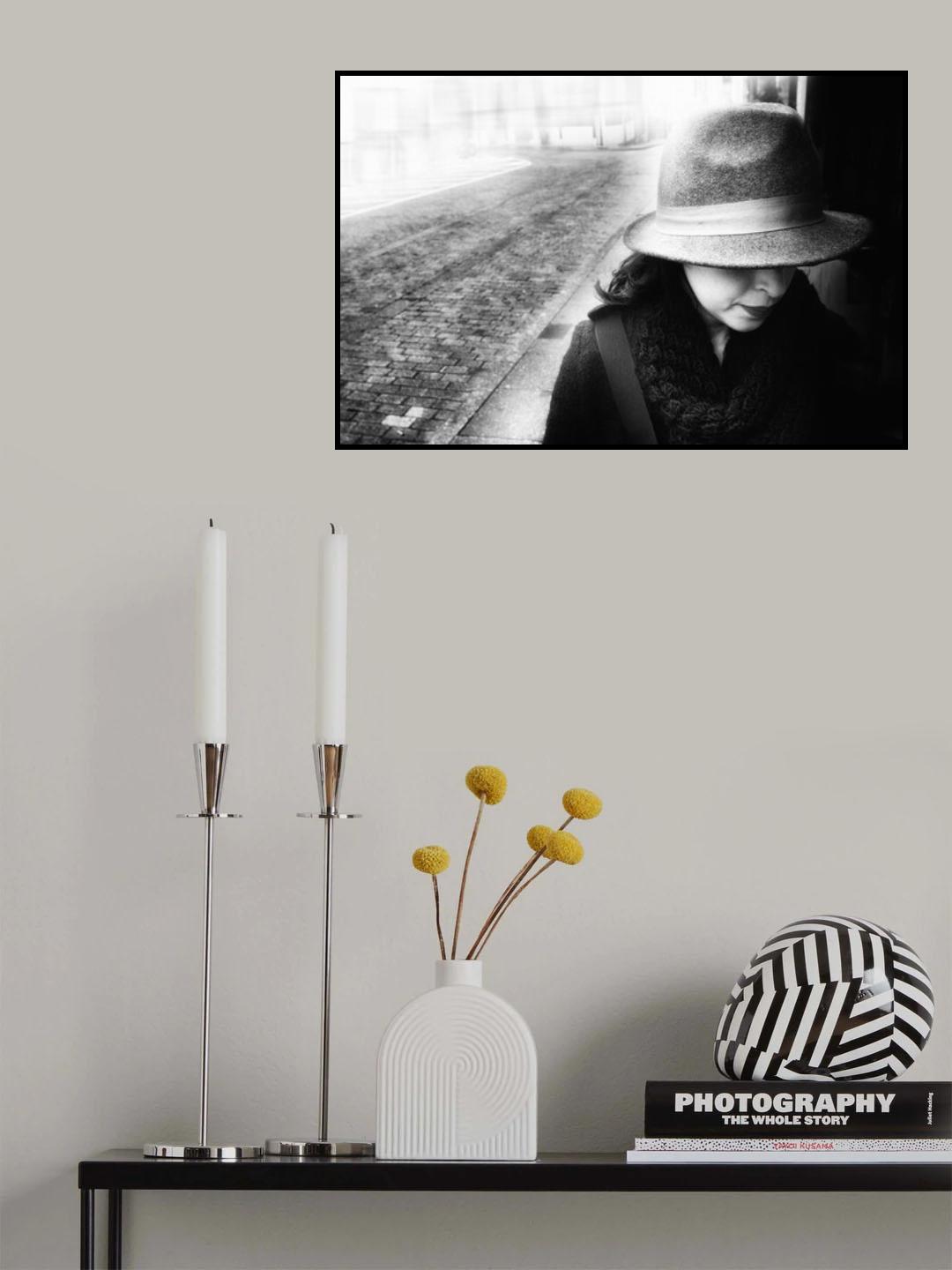 WINTER BEHIND ME Poster och Canvastavla