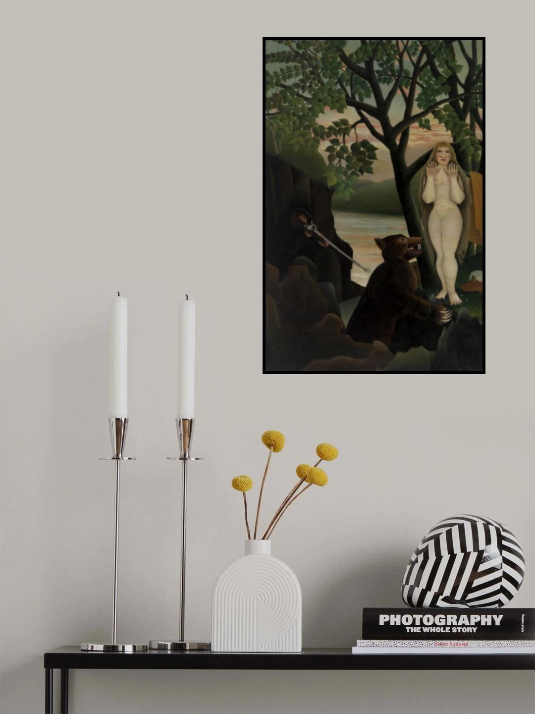 Mauvaise Surprise Poster och Canvastavla